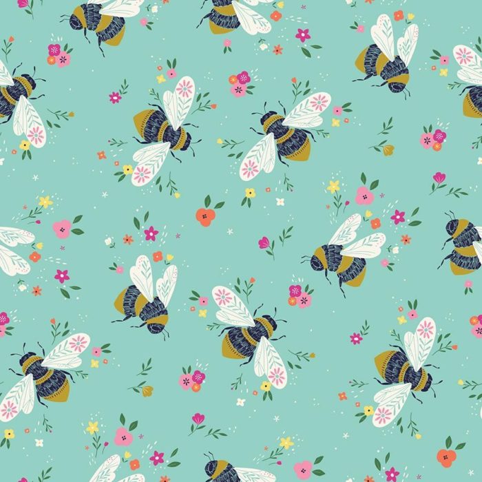 Tissu popeline coton bio GOTS - Faith
