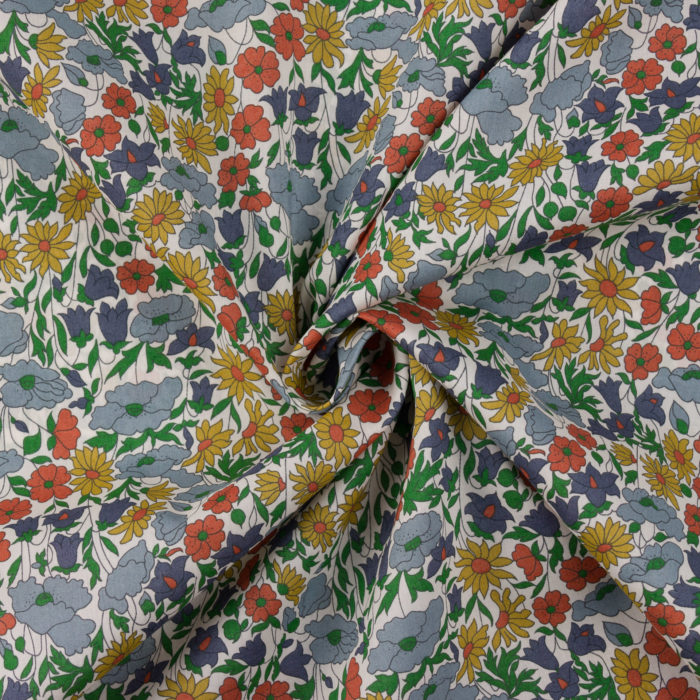 tissu Liberty Tana Lawn - POPPY DAISY