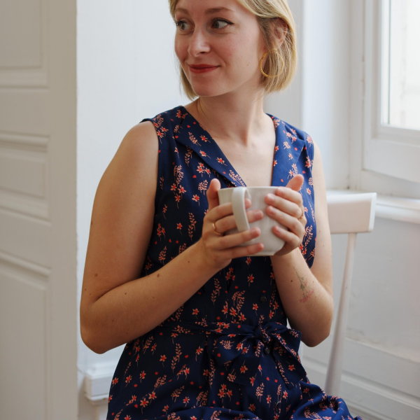 Tissu viscose - Brise d'été – Image 2