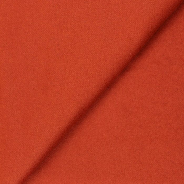 Tissu lainage - Brique