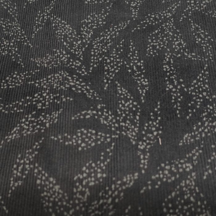 Tissu velours - Feuillage – Image 2
