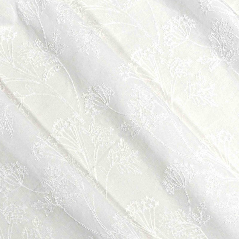 Tissu batiste - Blanche